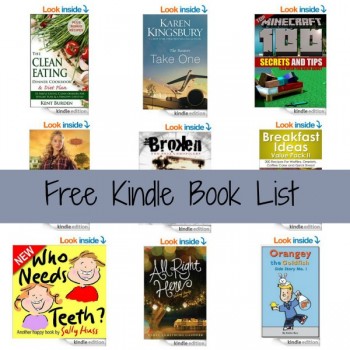 Free Kindle Book List