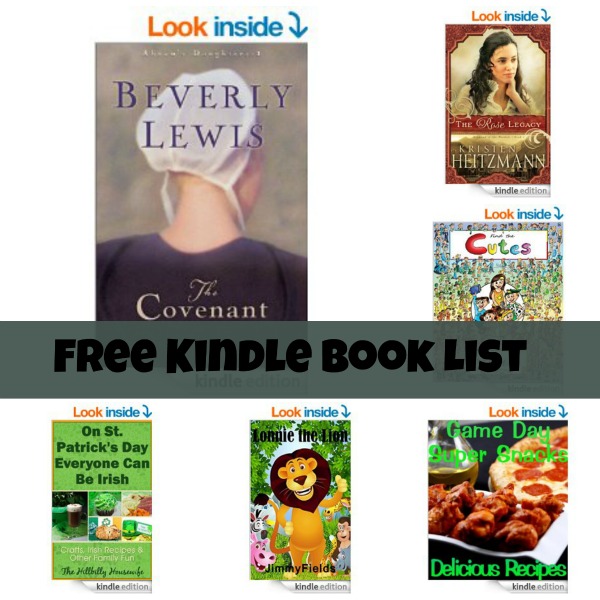 Free Kindle Book List