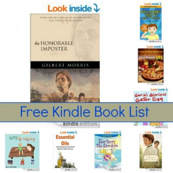 Free Kindle Book List 