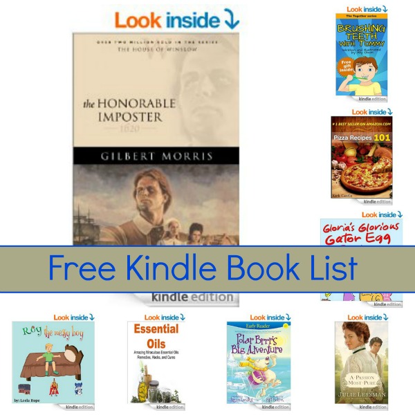 Free Kindle Book List