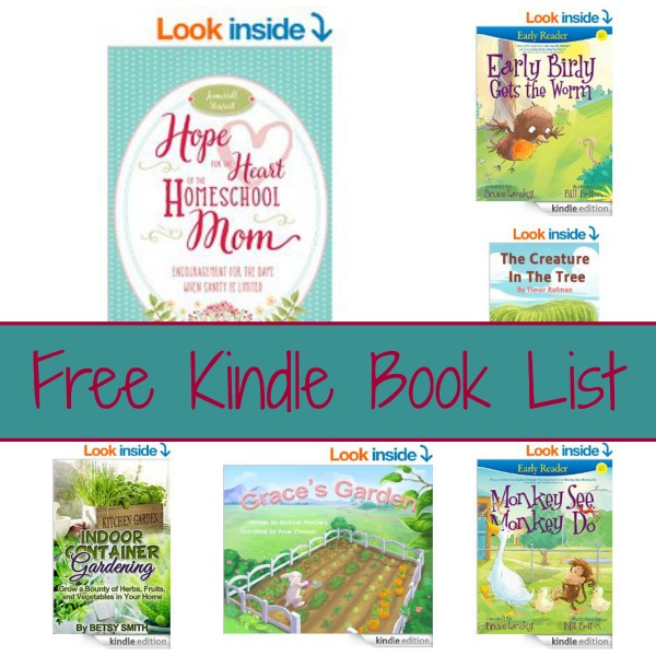 Free Kindle Book List