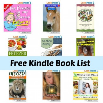 Free Kindle Book List