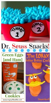 Big YUMMY List of Dr. Seuss Snacks - over 40!