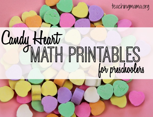 FREE Valentine's Math Printables