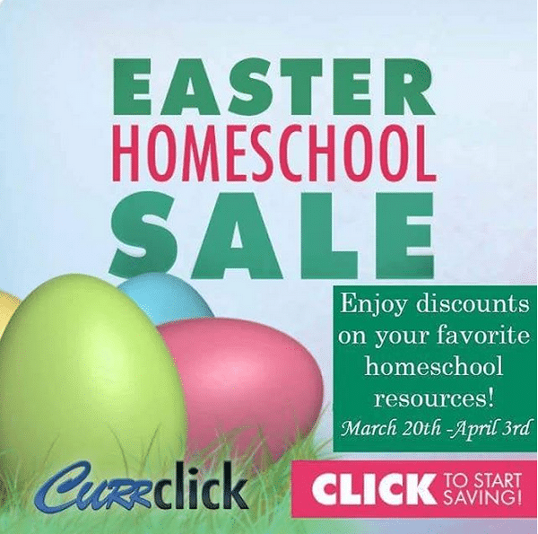 Easter Homeschool Sale at Currclick - 35% Off!