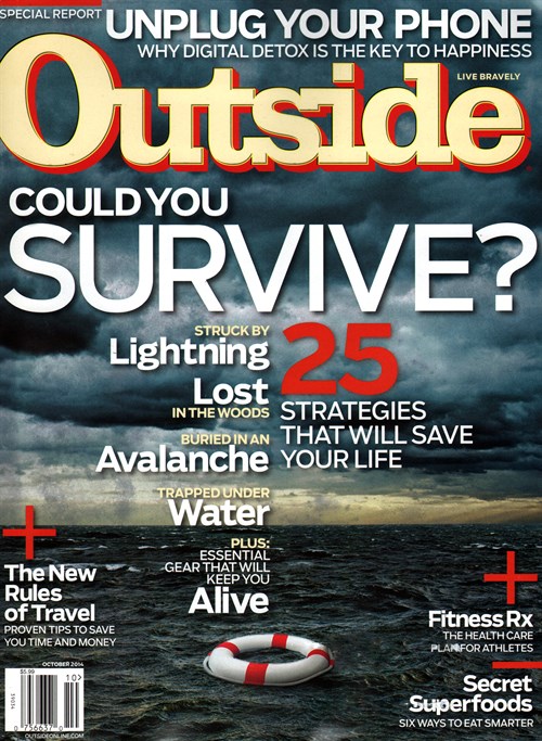 Outside Magazine Subscription Only $4.99!