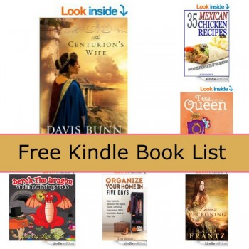 Free Kindle Book List 