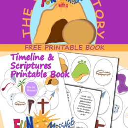 FREE Easter Story Printable Activity Book