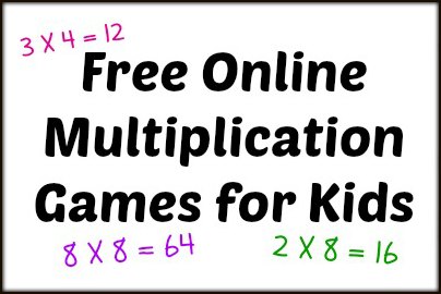FREE Online Multiplication Games for Kids