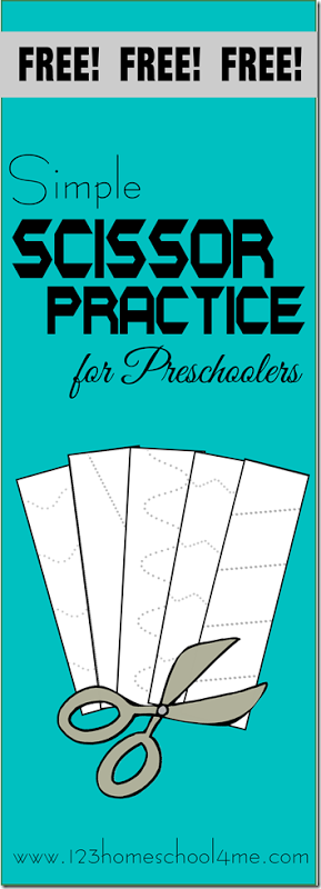 Practicing scissor skills just got easier. Check out this Basic Scissor Skills Practice Pack! #fhdhomeschoolers #freehomeschooldeals #hsfreebies #homeschoolmoms #homeschoolers