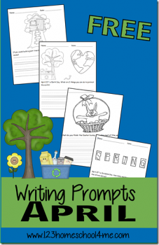 FREE Creative Writing Prompts for April