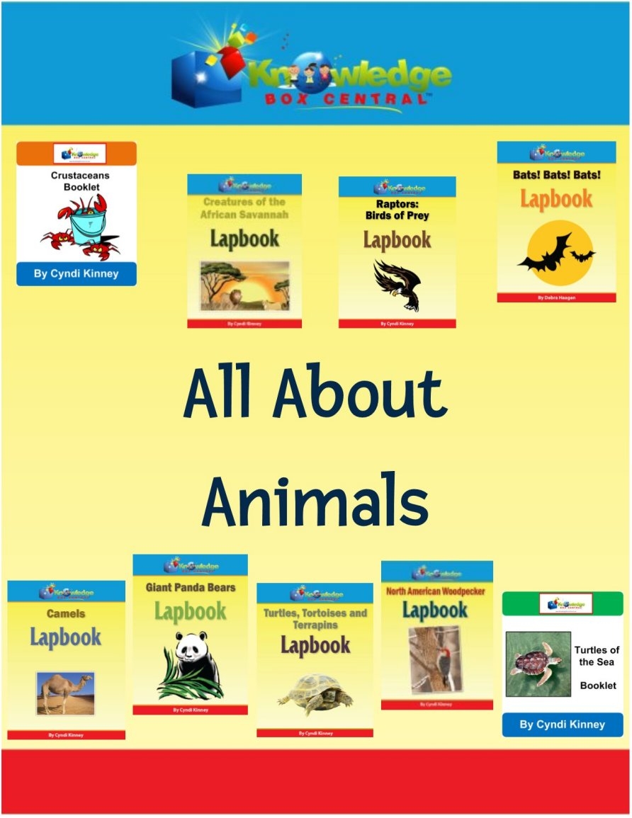 All About Animals Lapbook Bundle Only $15! (Reg. $36!)