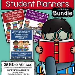 Joyful Steward Student Planner Bundle Only $2.40! (Reg. $9.99!)