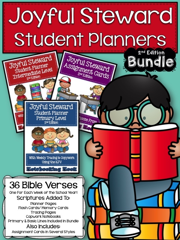 Joyful Steward Student Planner Bundle Only $2.40! (Reg. $9.99!)