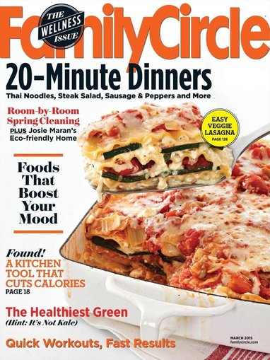 Family Circle Magazine Only $4.99/Year!