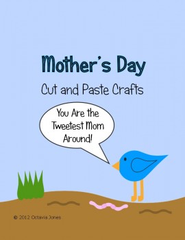 Free Mother's Day Cut & Paste Crafts