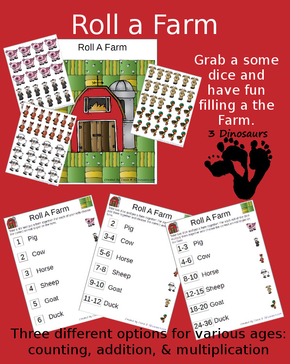 FREE Farm Games Printables