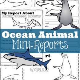 FREE Ocean Animal Reports