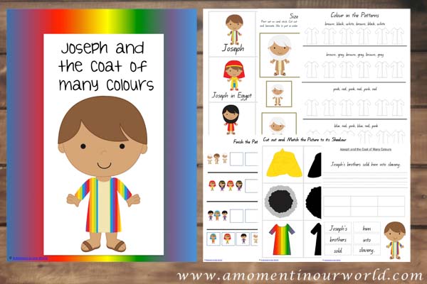 FREE Joseph and the Coat of many Colours Pack {140+ pages!}