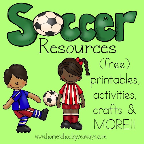 FREE Soccer Themed Printables, Crafts, Activities, and More {60+}