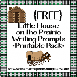 FREE Little House on the Prairie Writing Prompts