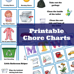 FREE Chore Printables