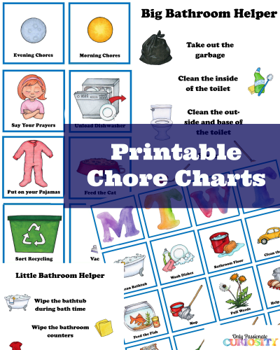 FREE Chore Printables