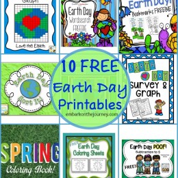 FREE: 10 Earth Day Printables Packs