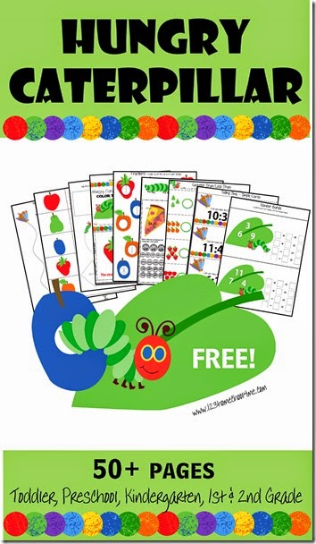 FREE Hungry Caterpillar Printables