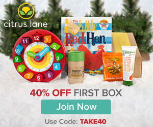 40% Off First Box from Citrus Lane!