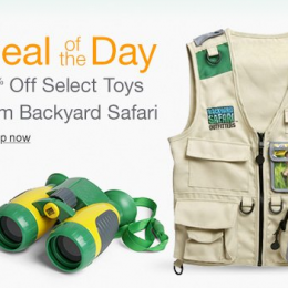 50% Off Backyard Safari Toys - $4.99 & Up! Today Only!