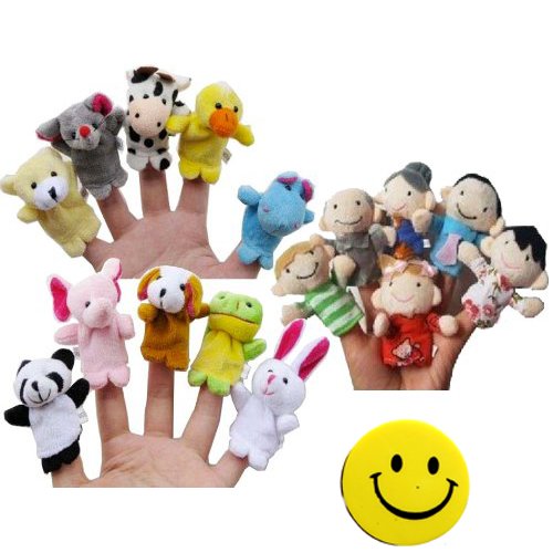 16 Piece Finger Puppet Set Only $5.80 + Free Shipping!