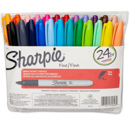 Sharpie 24 Pack Fine Tip Markers Only $10! (Assorted Colors)
