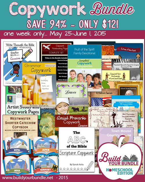 Copywork Bundle Only $12! ($207 Value!) - Limited Time!