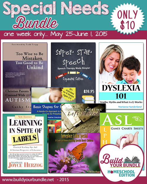 Special Needs Bundle Only $10! (Retail Value $80!)