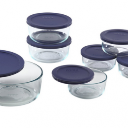 Pyrex 14 Piece Glass Storage Set Only $14.97!