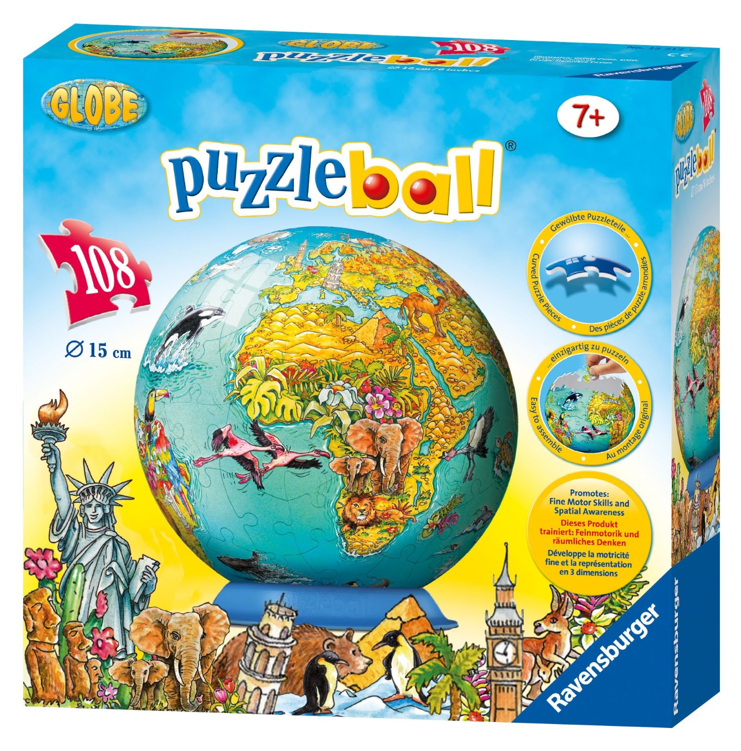 Ravensburger Children's World Map Puzzleball Only $15.49! (Reg. $21!)