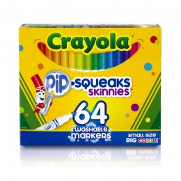 Crayola 64 Count Pip Squeak Washable Markers Only $7.99!