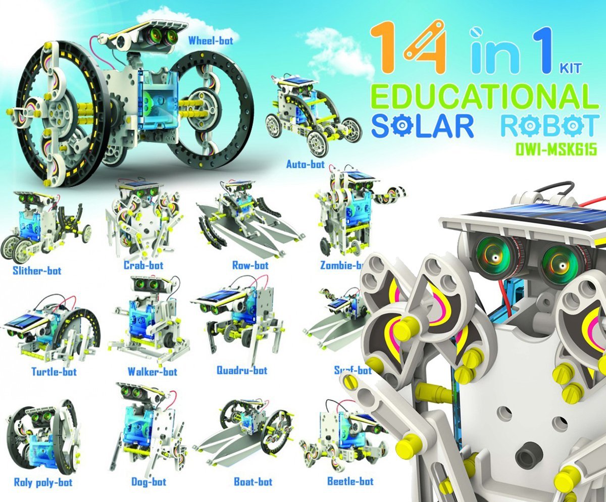 OWI 14-in-1 Solar Robot Only $24! (Reg. $39!)