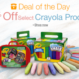 40% Off Crayola Products - Today Only!