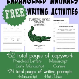 FREE Endangered Animals Activities