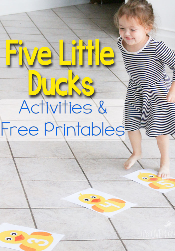 FREE Duck Counting Activity