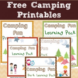 FREE Camping Printables