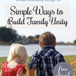 FREE eBook: Simple Ways to Build Family Unity