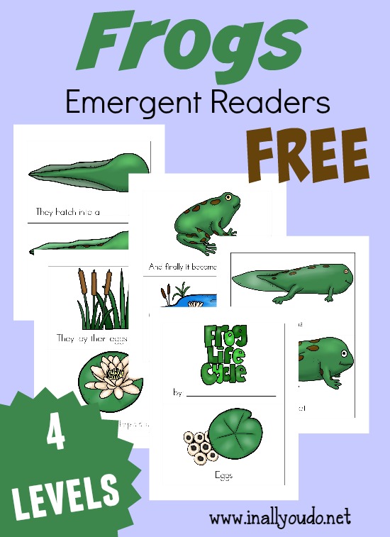 FREE Frogs Readers