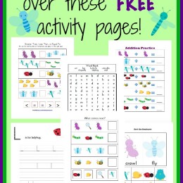 FREE Bug printables