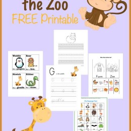 Free Zoo Printables Pack