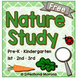 FREE Nature Study Pack