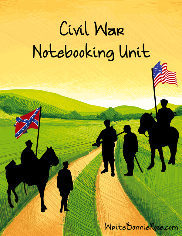 FREE Civil War Notebooking pages