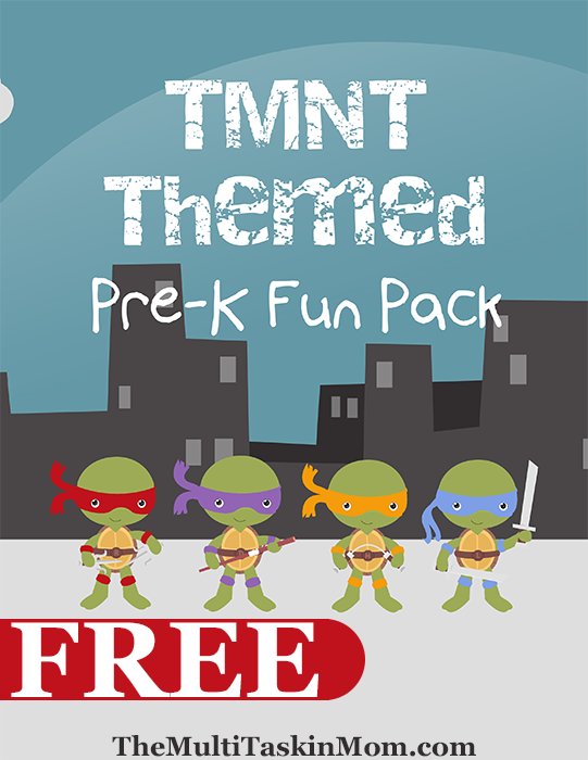 FREE PreK TMNT Pack